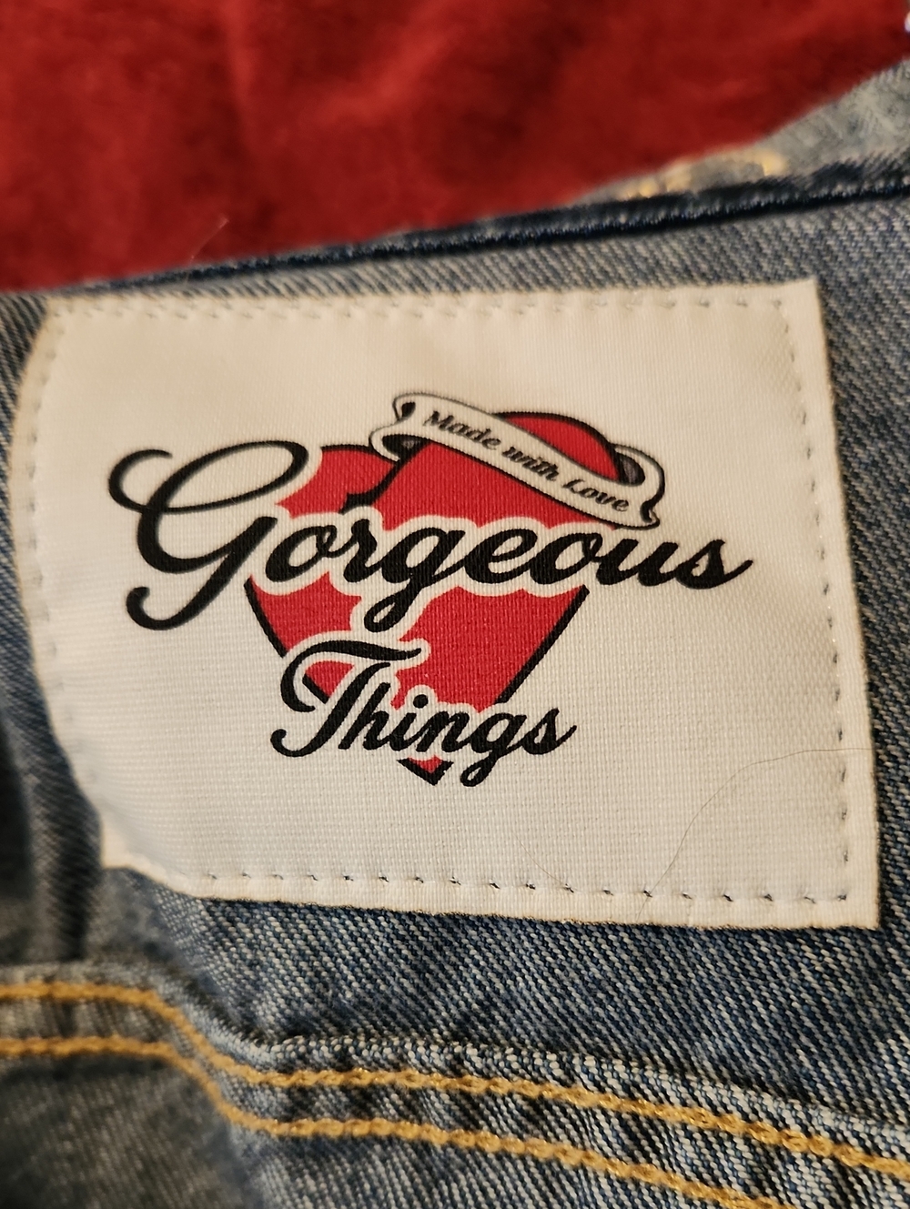 Gorgeous Things Distressed Blue Denim Jacket - See measurements - Picture 11 of 11